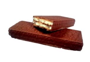 Proteïnewafel vanille met chocolade