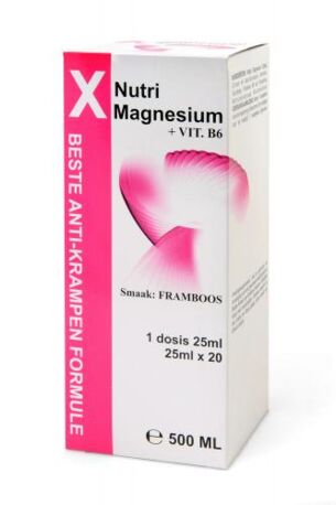 X-Nutri magnesium + vit. B6 500ml