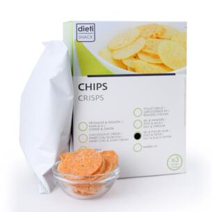 Proteïnechips zout & peper