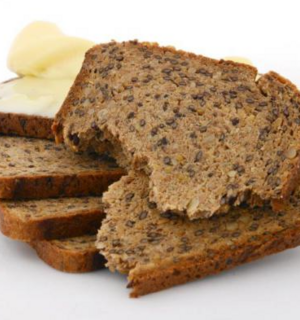 Bruin proteïnerijk brood lijnzaad 5sn.