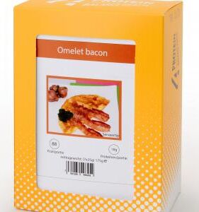 Omelet bacon