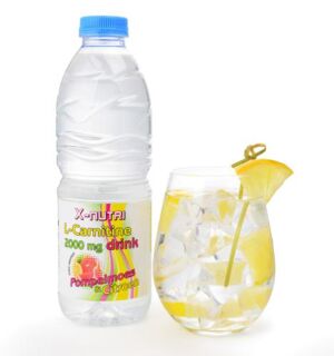 X-Nutri vetverbrandende drank L-carnitine lemon/grapefruit sweet