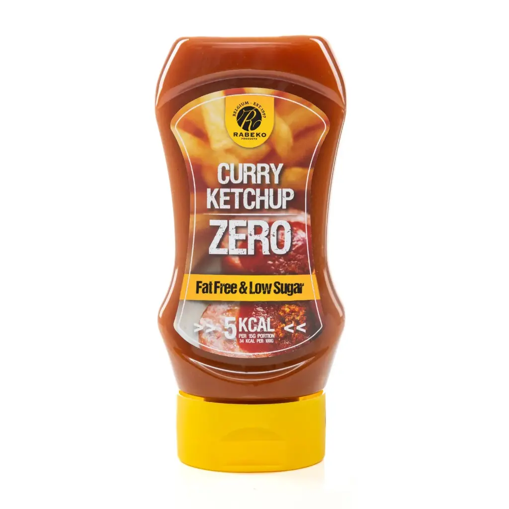ZERO saus curry ketchup 350ml 