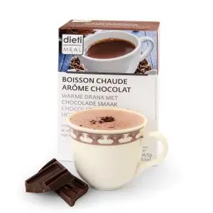 Warme chocoladedrank Dietimeal zakje