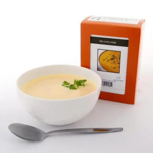 Zakje proteïnesoep kip curry