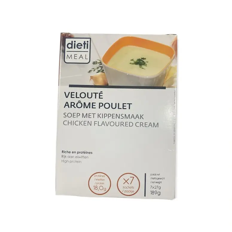 Zakje proteïnesoep kip