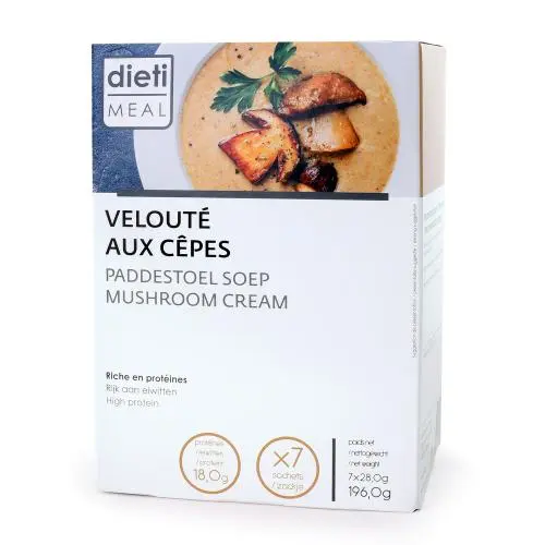 Zakje proteïnesoep champignon