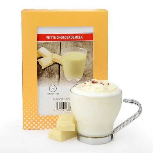 Proteïnedrank witte chocolade  zakje