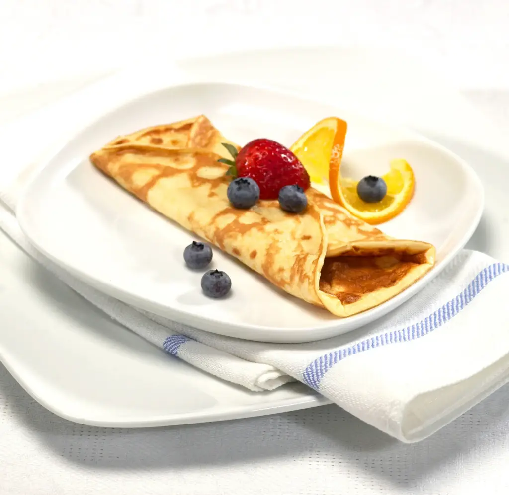 Pannenkoek sinaasappel zakje