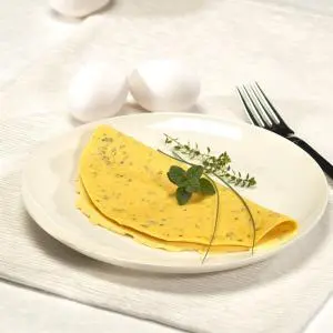 Omelet Provençaalse kruiden zakje