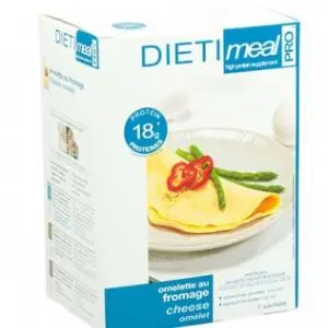 Omelet kaas zakje