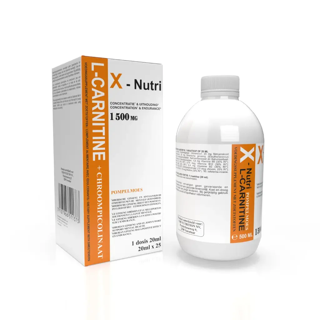 X-Nutri l-carnitine pompelmoes 500ml
