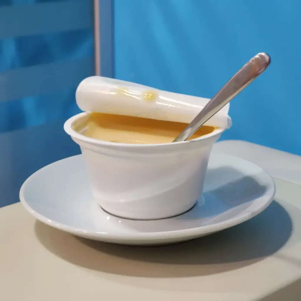 Potje proteïnepudding vanille