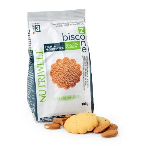 Proteïnekoekjes biscozone amandel mandorla