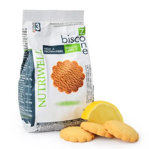 Proteïnekoekjes biscozone vanille citroen