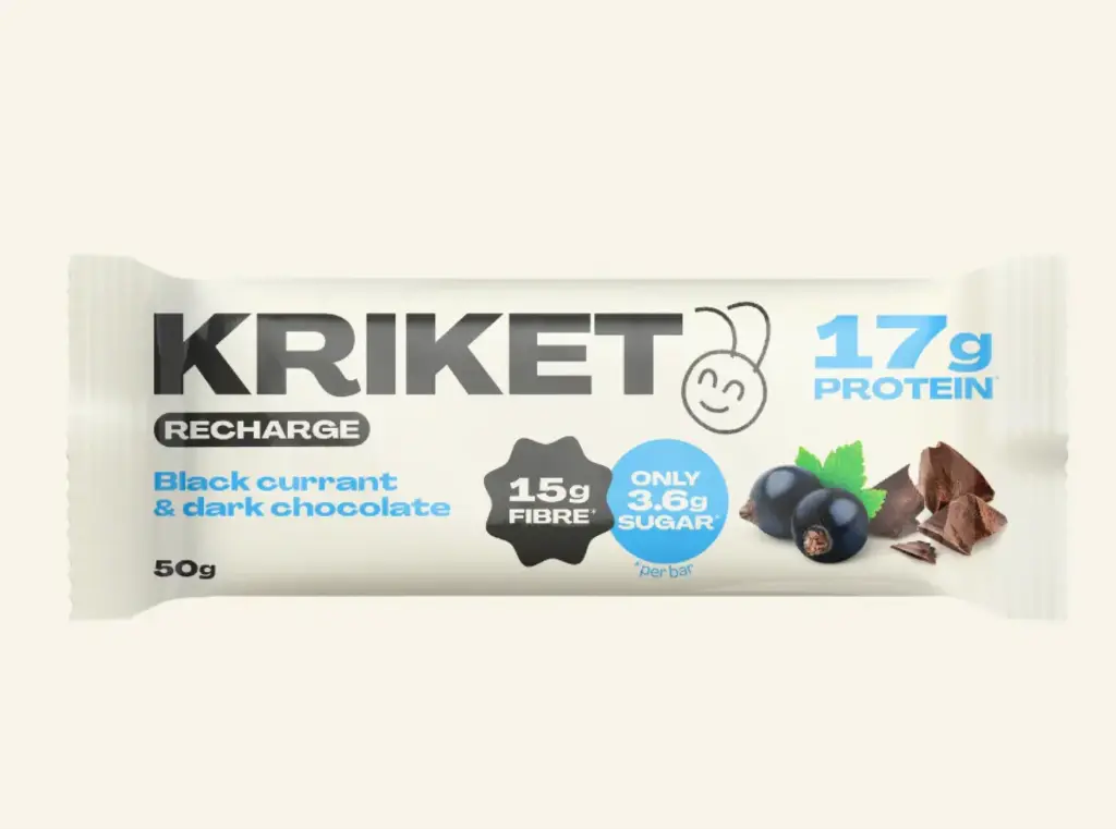Proteïnereep blackcurrant - pure chocolade Kriket