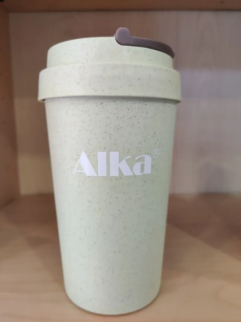 Alka reisbeker dubbelwandig