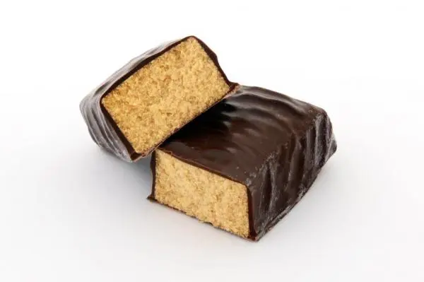 Proteïnereepje pinda met chocola