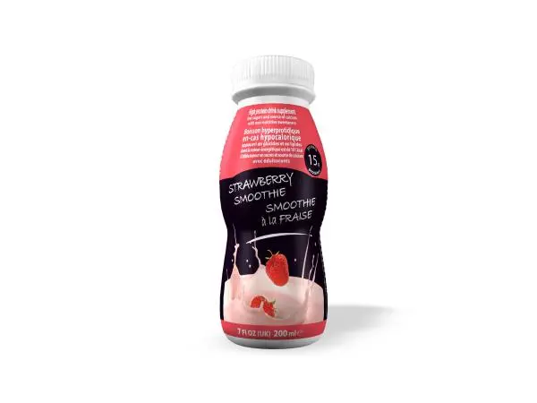 Proteïnesmoothie aardbei