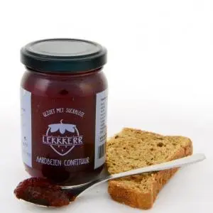 Suikerarme confituur aardbei