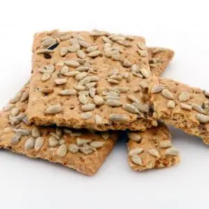 Crackers zonnebloempitten