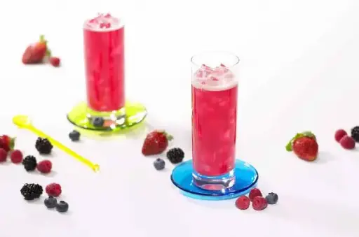 Zakje proteïnedrank rode vruchten