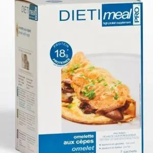 Omelet champignons zakje