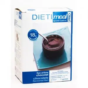 Flan chocolade zakje