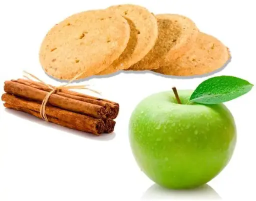 Proteïnekoekjes appel - kaneel