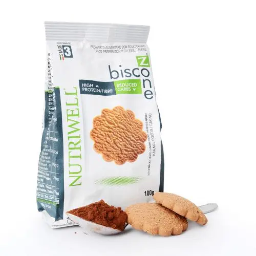 Proteïnekoekjes biscozone cacao