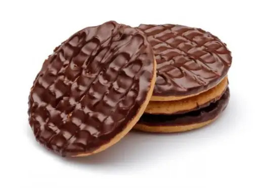 Proteïnekoekjes kokos met chocolade