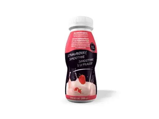 Proteïnesmoothie aardbei