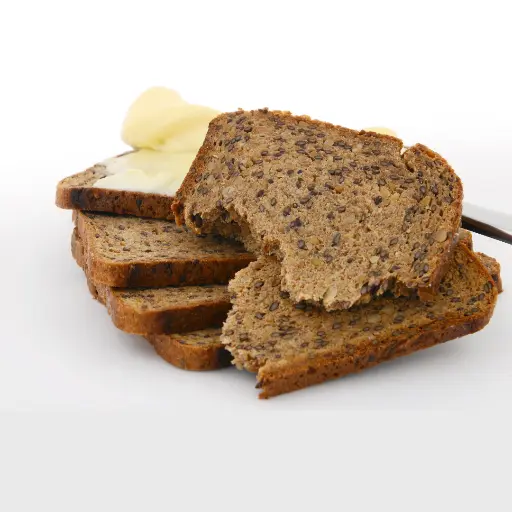 Bruin proteïnerijk brood lijnzaad 250g