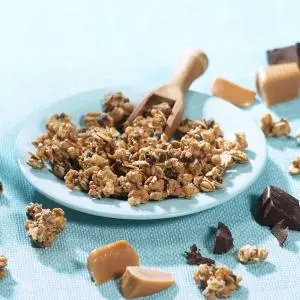 Voordeelpot muesli chocolade karamel