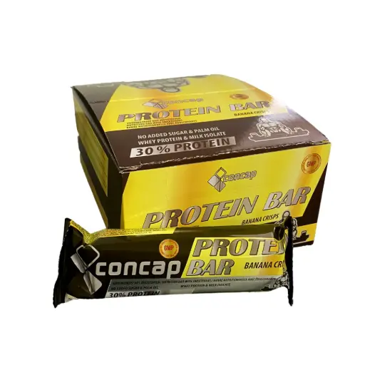 Concap protein recup bar banana crisps