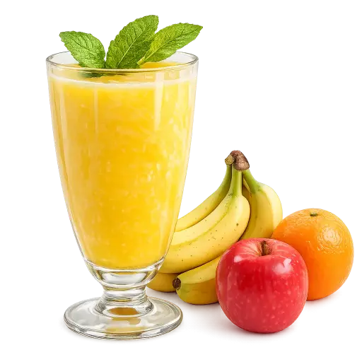 Proteïnedrank multivruchtensap zakje